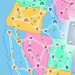 Construa, conecte e conquiste em State Connect, o jogo definitivo de gestão de estradas!