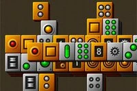 100 esquemas diferentes de Mahjong Solitaire em estilo steampunk