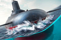 Comanda um submarino poderoso