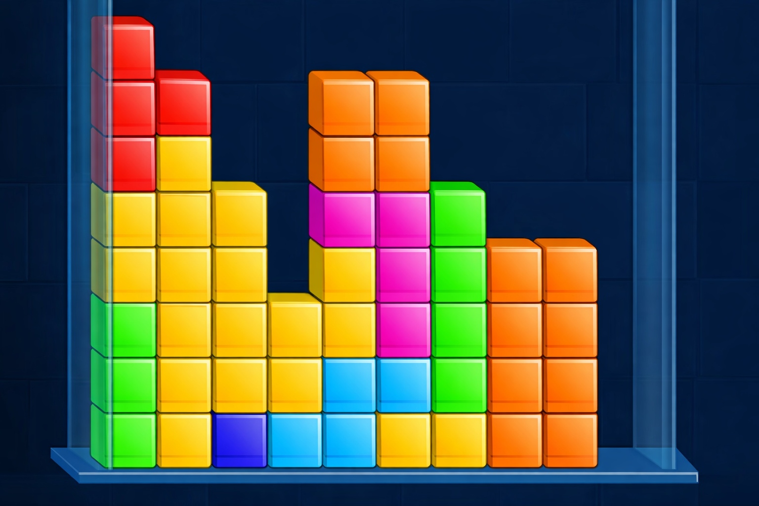 Tetris Cube 🕹️ Jogue Grátis no Play123