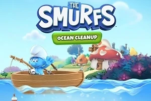 É hora de dar uma mãozinha em Os Smurfs: Ocean Cleanup