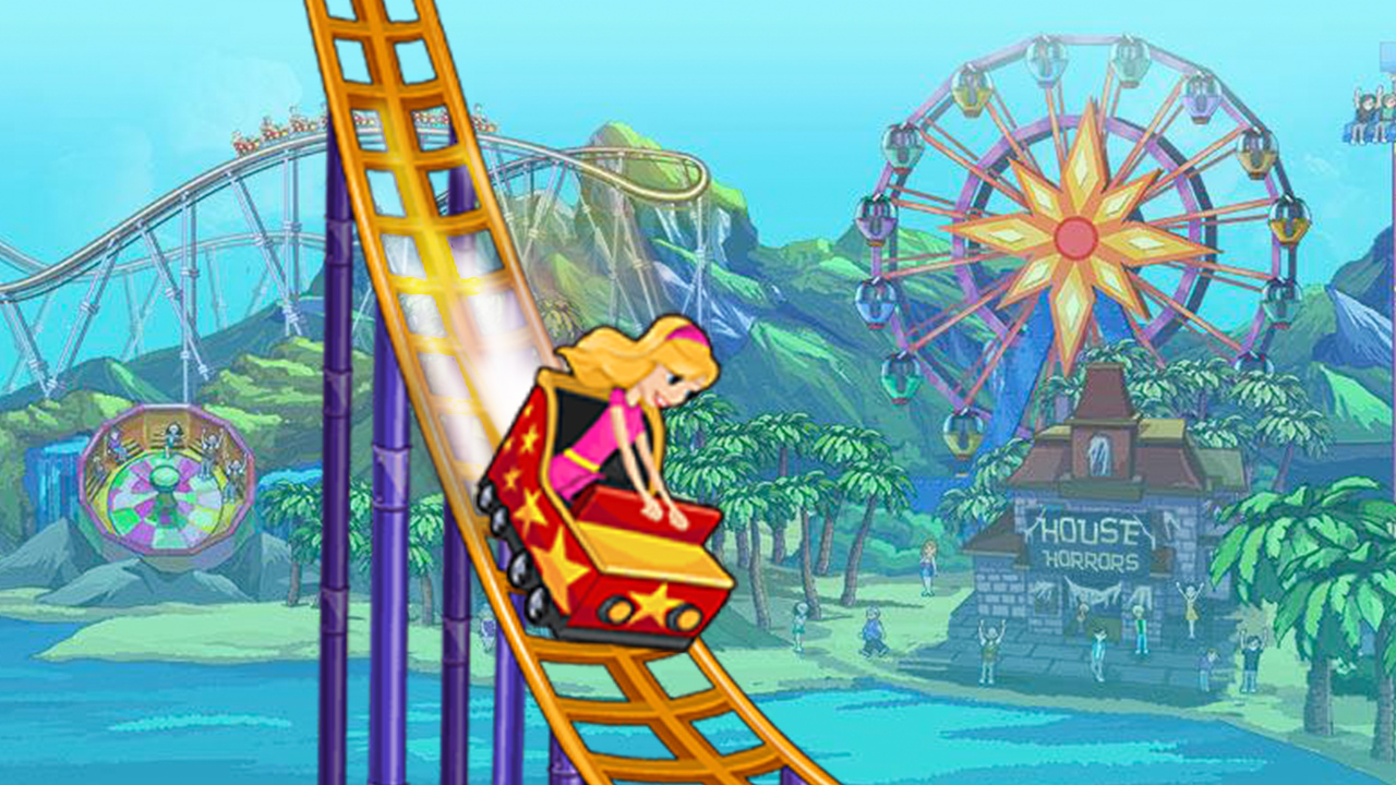 Rollercoaster: jogo de montanha russa rush