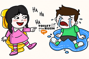 Toilet Rush: Draw To Pee 🕹️ Jogue no Jogos123