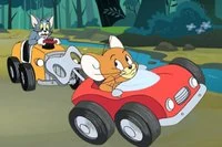 Tom and Jerry Car Jigsaw