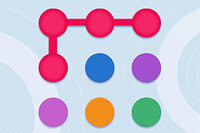 Conecte os pontos coloridos