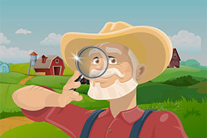 O Tio Hank está muito ocupado na fazenda e precisa da sua ajuda!