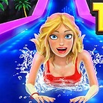 O 13º Uphill Rush chegou – agora em um parque aquático!