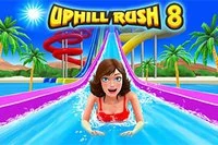 Jogos Uphill Rush: passeio de motocicleta dentro do parque aquático