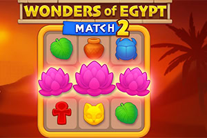 Wonders of Egypt Match 2 está de volta com uma nova e brilhante jornada Match 3 pelo Antigo Egito