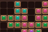 Completa linhas e colunas neste puzzle de blocos de madeira