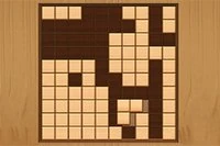 Woodoku é um jogo de quebra-cabeça 10x10 com blocos de madeira