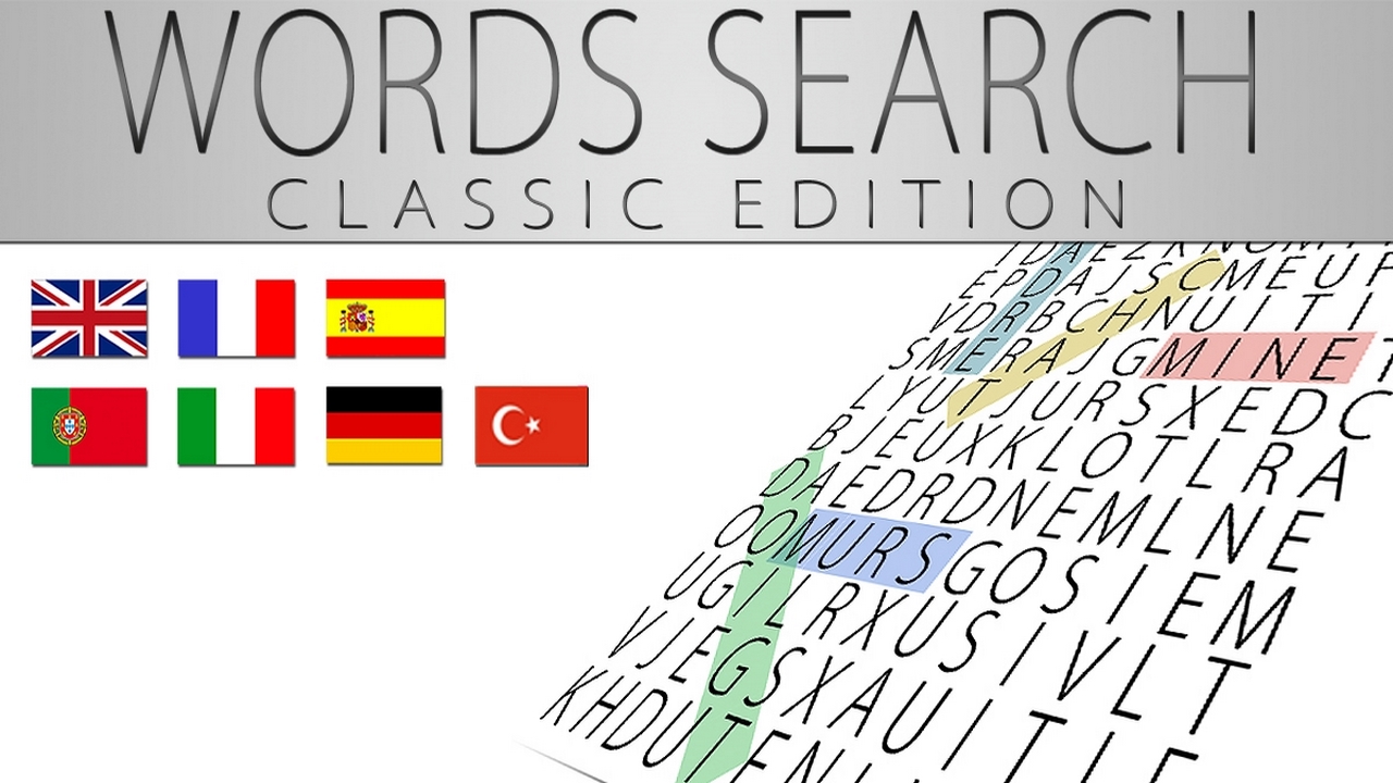 WORDS SEARCH CLASSIC EDITION - Jogue Grátis Online!